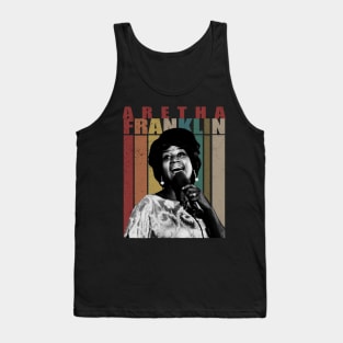 Natural Woman Aretha's Timeless Music Tee Tank Top